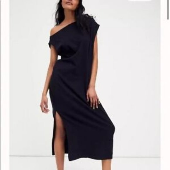 Free People Raquel Midi Dress - Size Medium - Picture 1 of 7